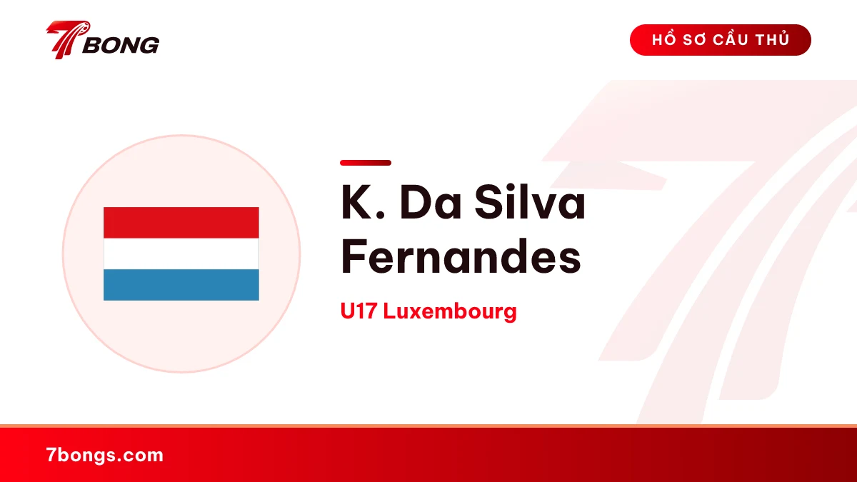 K. Da Silva Fernandes — U17 Luxembourg