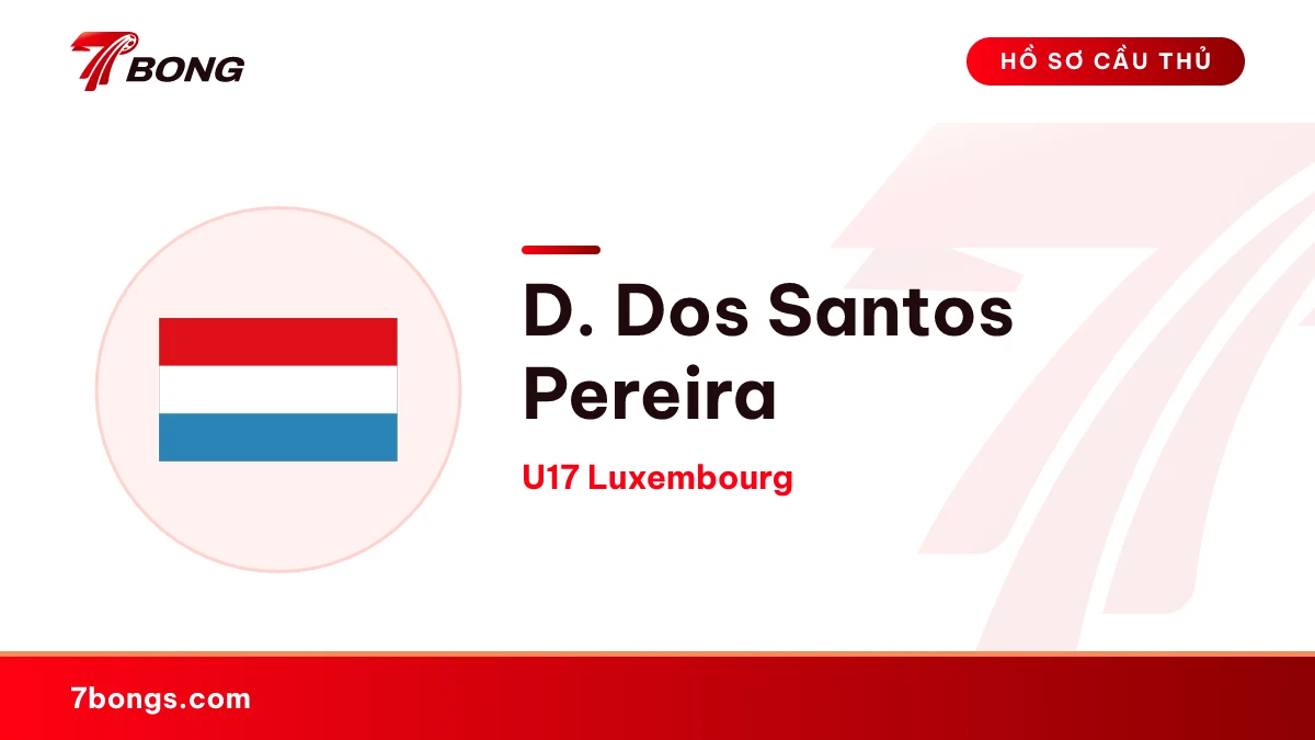 D. Dos Santos Pereira — U17 Luxembourg