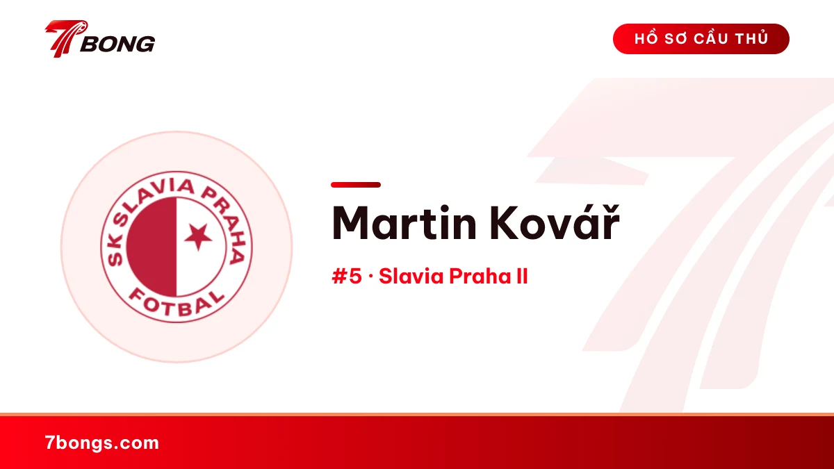 Martin Kovář — Slavia Praha II