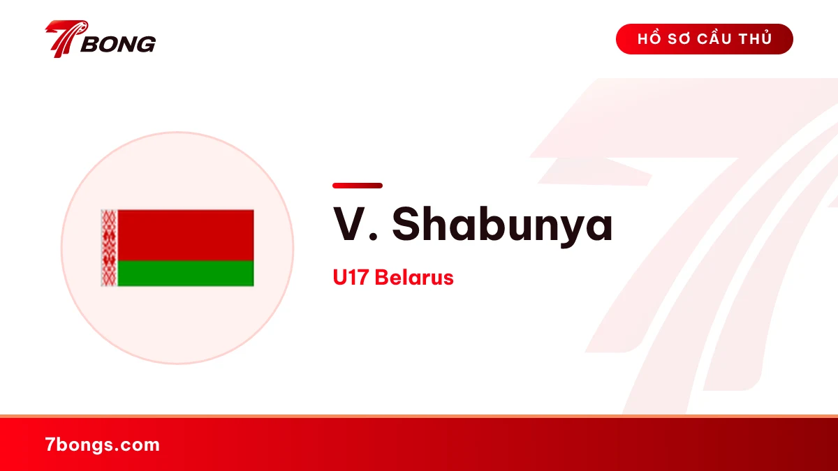 V. Shabunya — U17 Belarus
