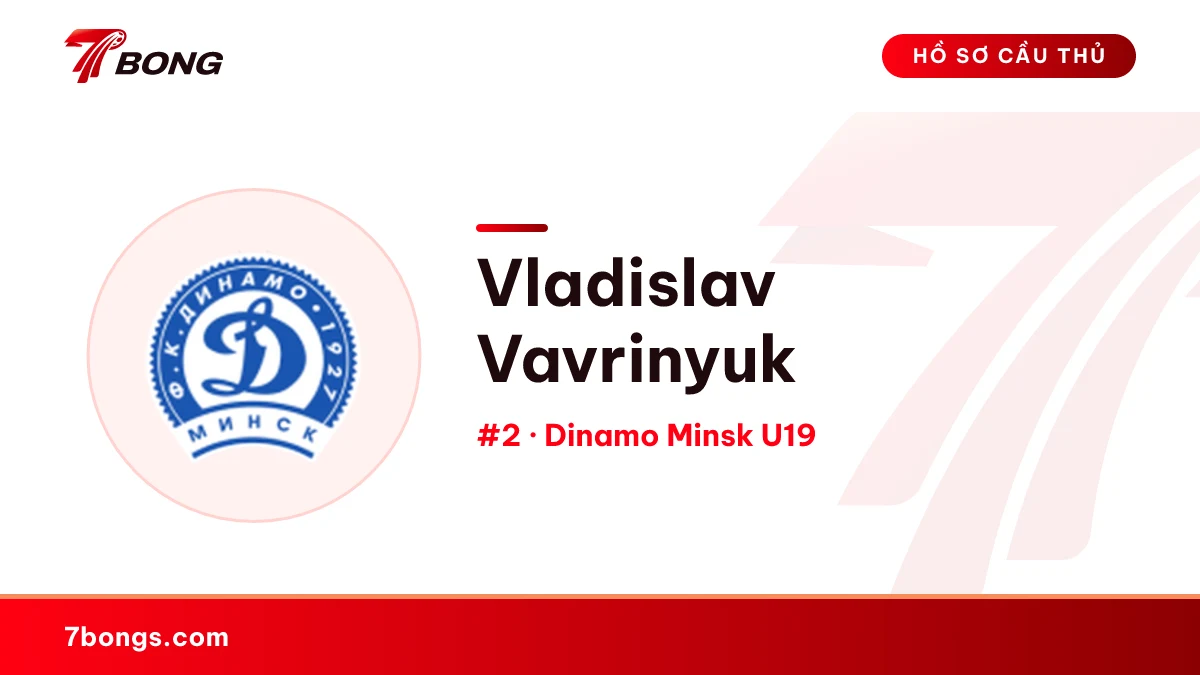 Vladislav Vavrinyuk — Dinamo Minsk U19