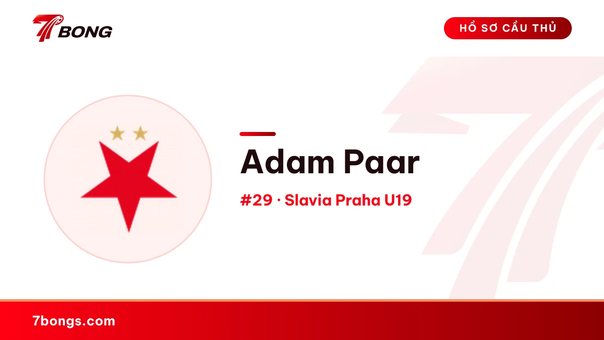 Adam Paar — Slavia Praha U19
