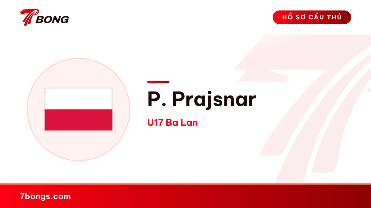P. Prajsnar — U17 Ba Lan
