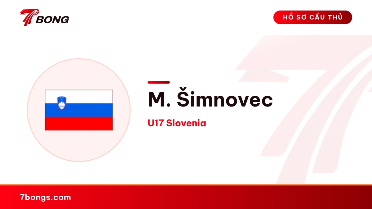 M. Šimnovec — U17 Slovenia