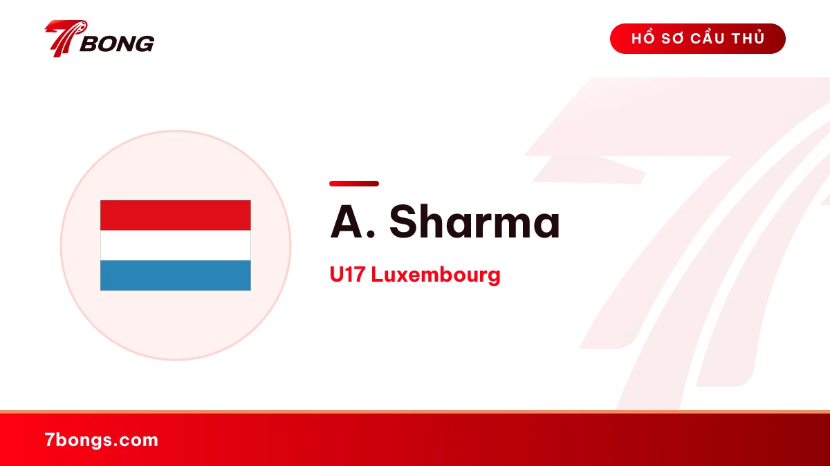 A. Sharma — U17 Luxembourg