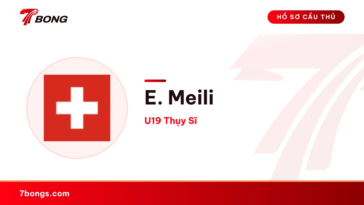 E. Meili — U19 Thụy Sĩ