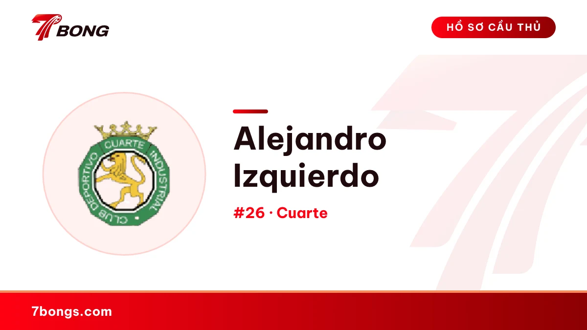 Alejandro Izquierdo — Cuarte