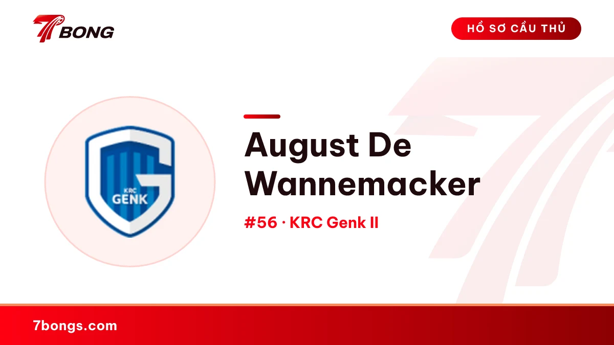 August De Wannemacker — KRC Genk II