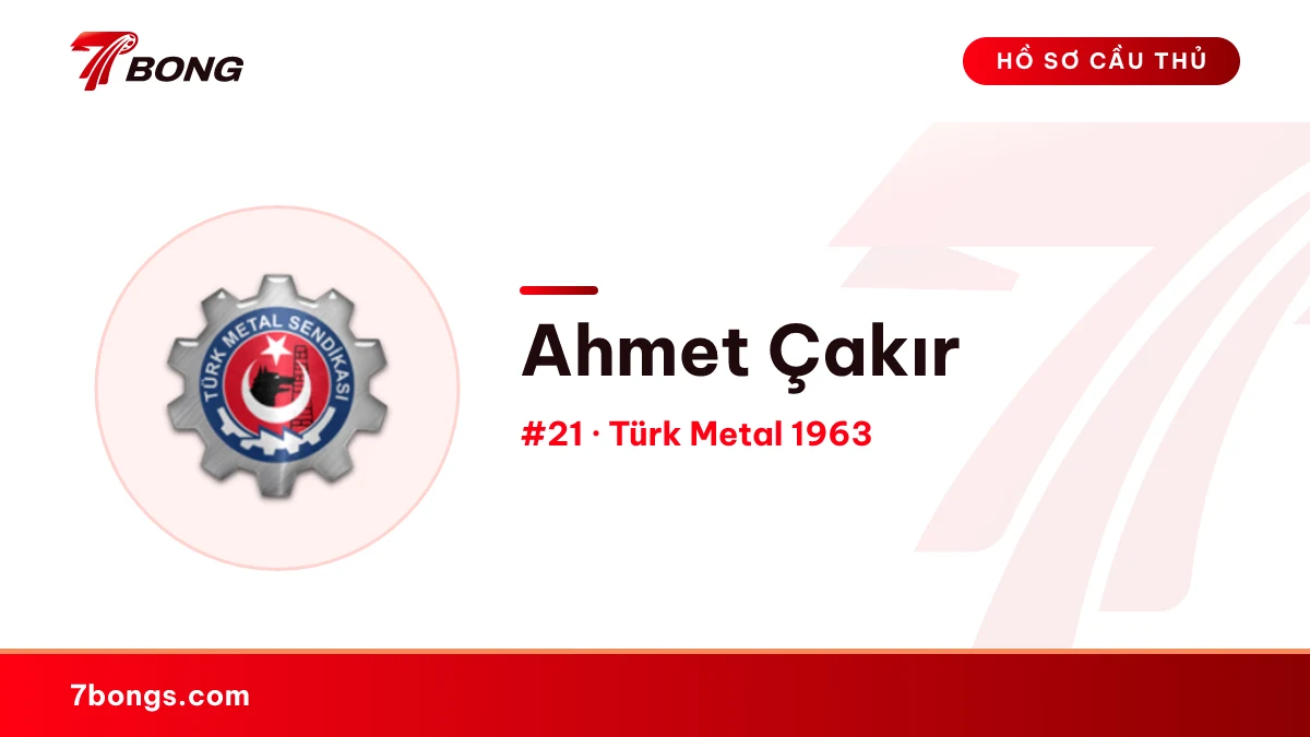 Ahmet Çakır — Türk Metal 1963