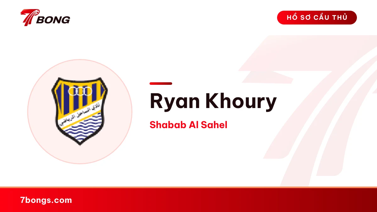 Ryan Khoury — Shabab Al Sahel