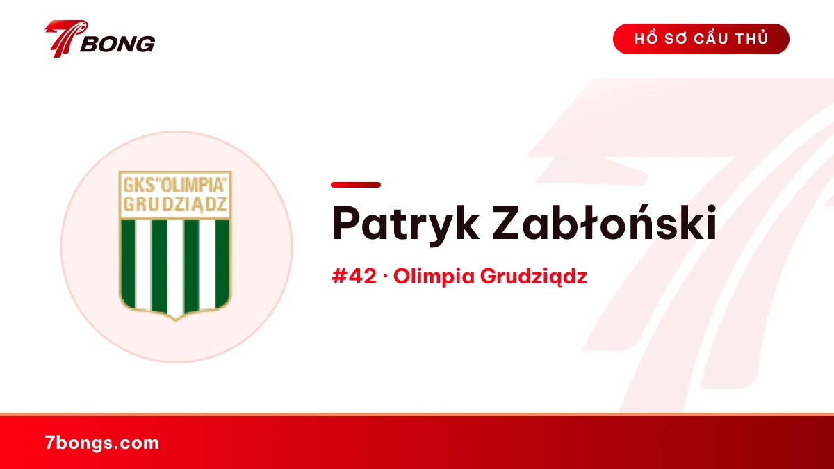 Patryk Zabłoński — Olimpia Grudziądz