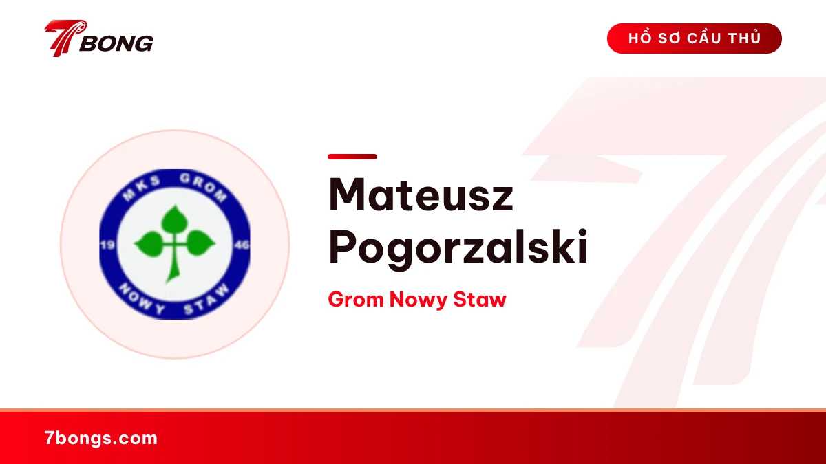Mateusz Pogorzalski — Grom Nowy Staw