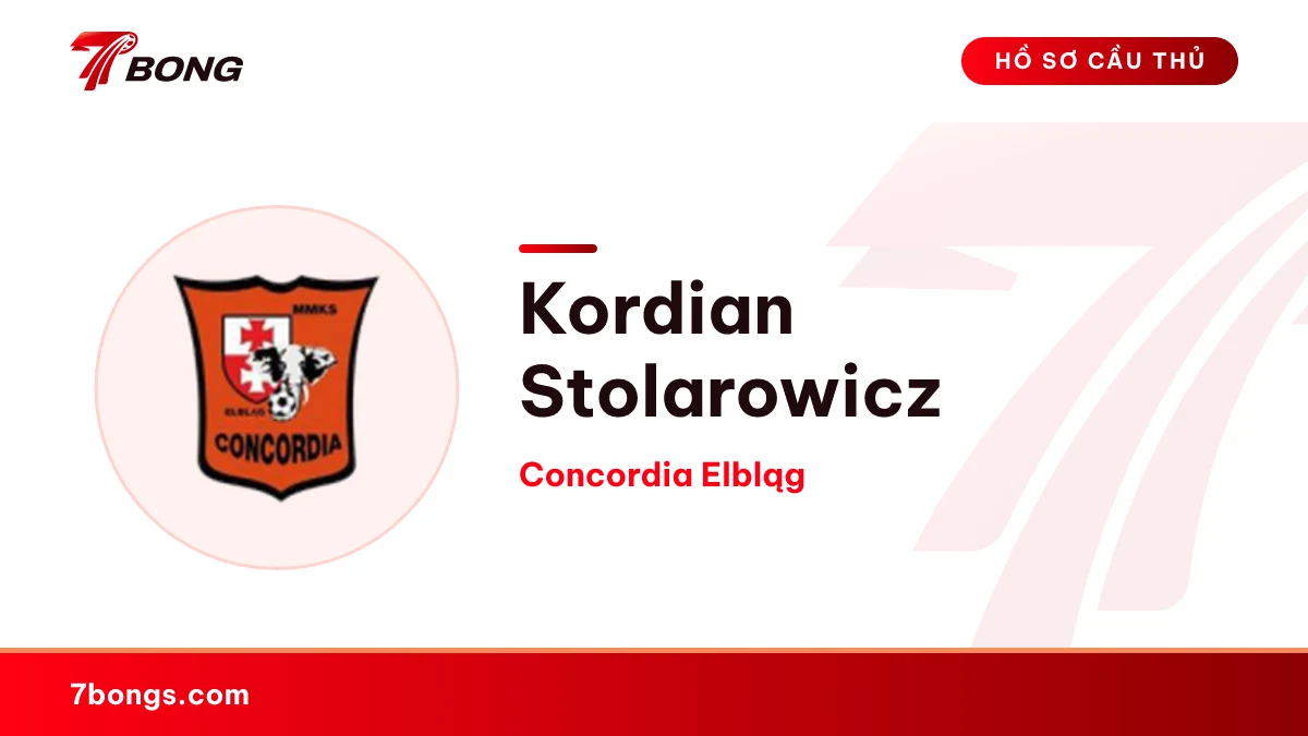 Kordian Stolarowicz — Concordia Elbląg