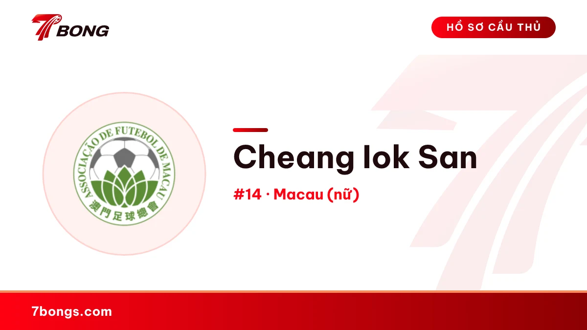 Cheang Iok San — Macau (nữ)