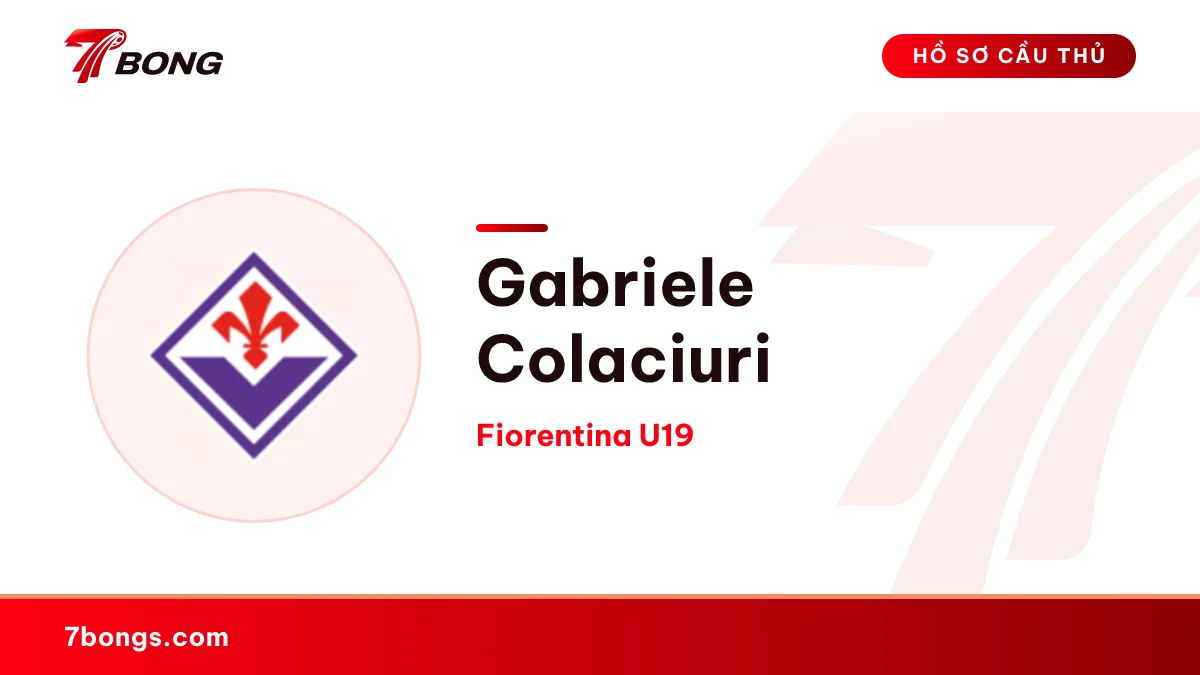 Gabriele Colaciuri — Fiorentina U19