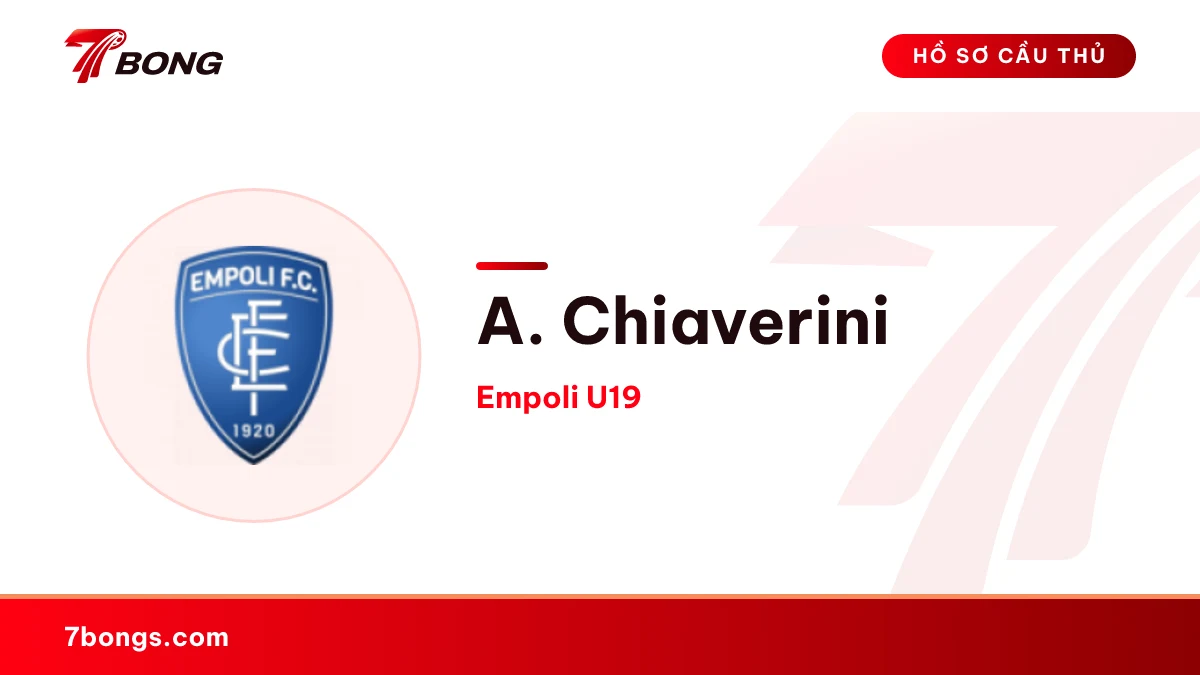 A. Chiaverini — Empoli U19