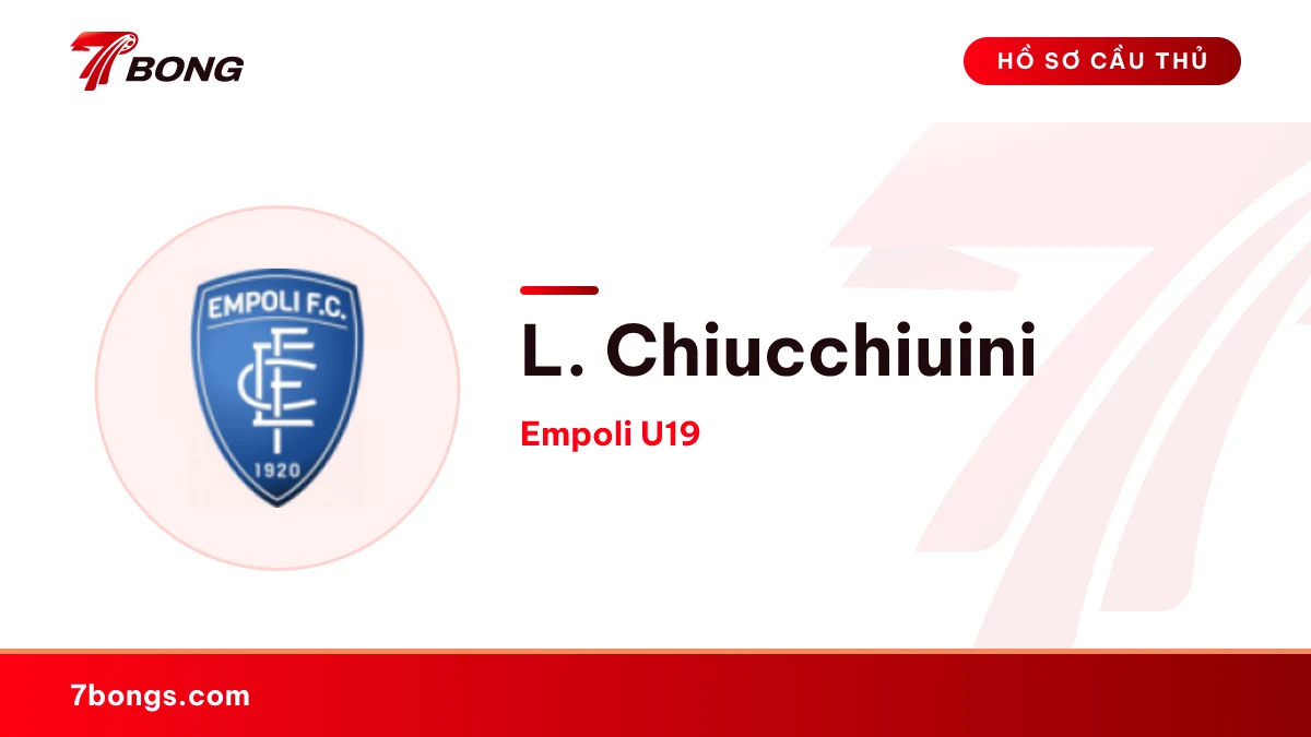 L. Chiucchiuini — Empoli U19