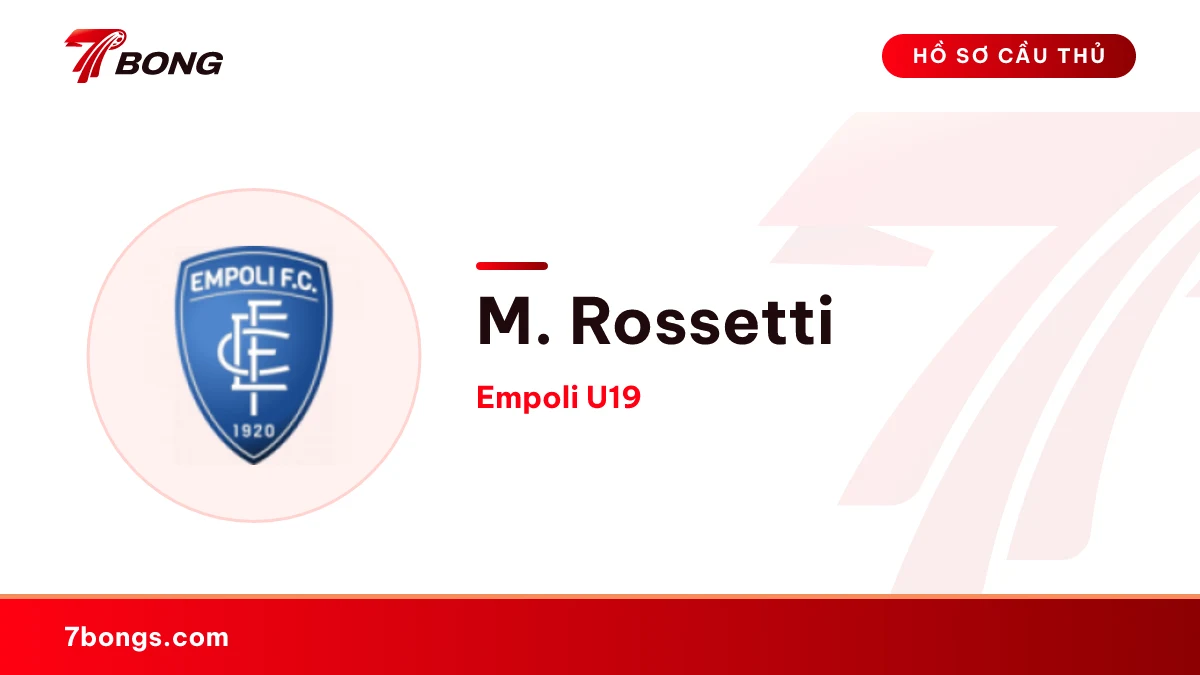 M. Rossetti — Empoli U19