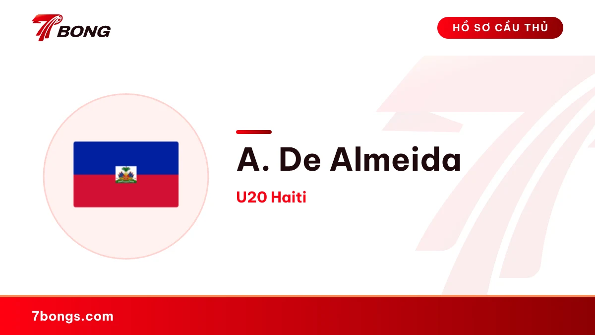 A. De Almeida — U20 Haiti