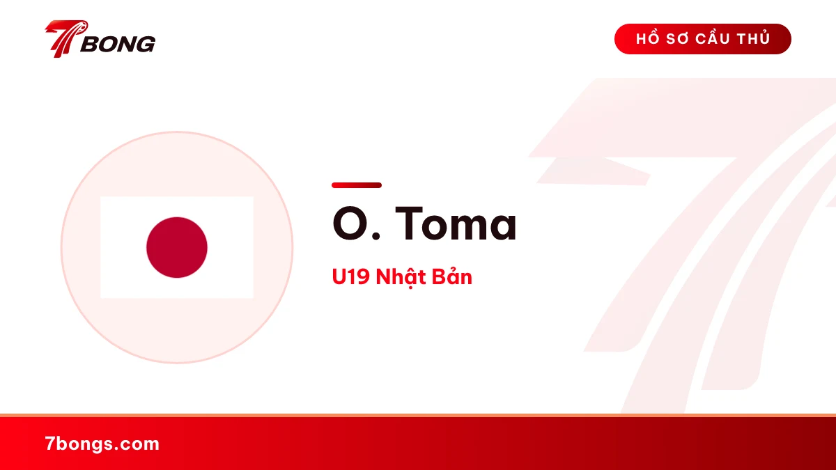 O. Toma — U19 Nhật Bản