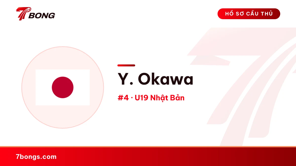 Y. Okawa — U19 Nhật Bản