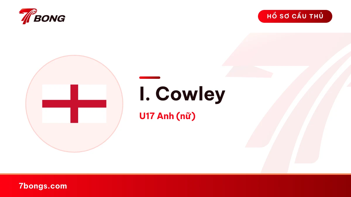 I. Cowley — U17 Anh (nữ)