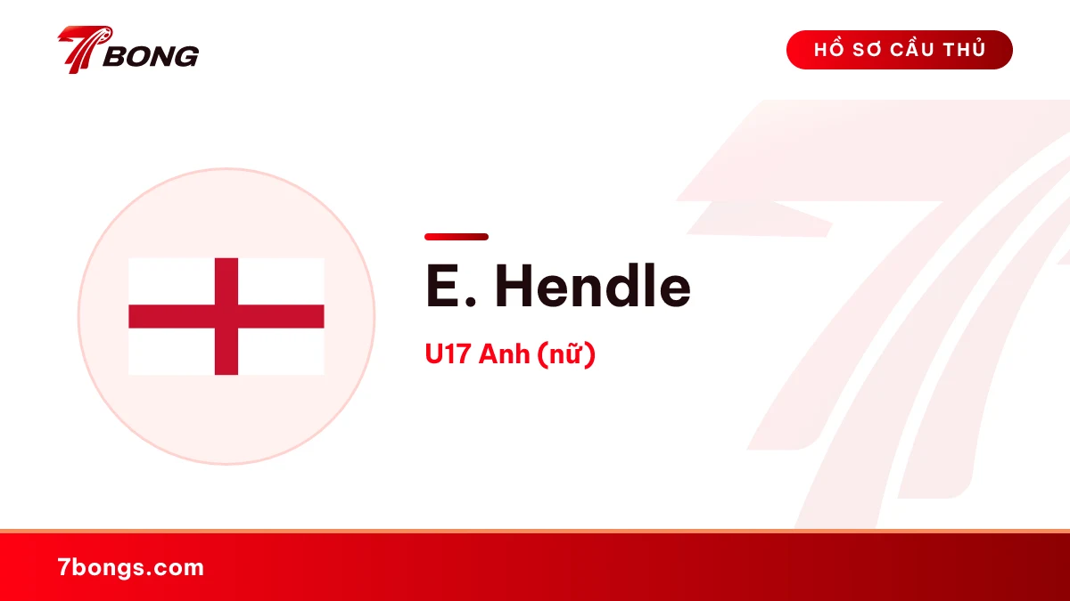 E. Hendle — U17 Anh (nữ)