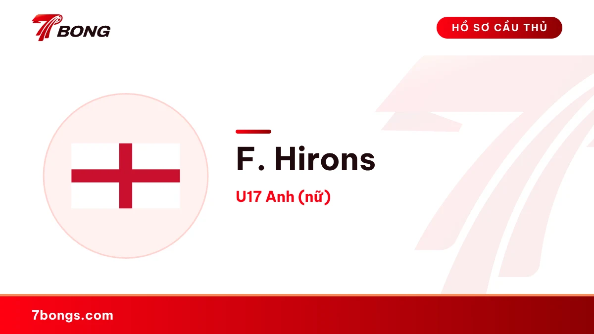 F. Hirons — U17 Anh (nữ)