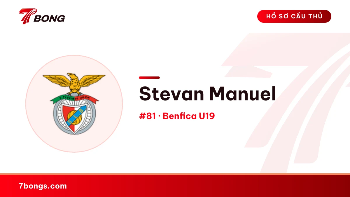 Stevan Manuel — Benfica U19