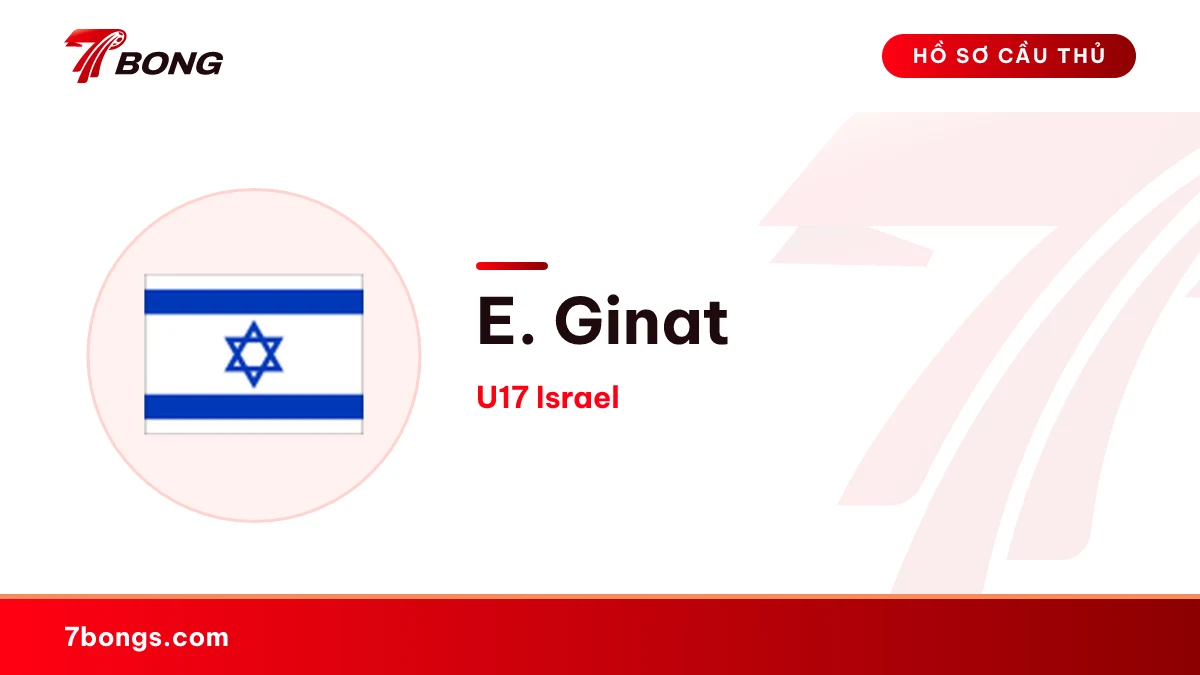 E. Ginat — U17 Israel