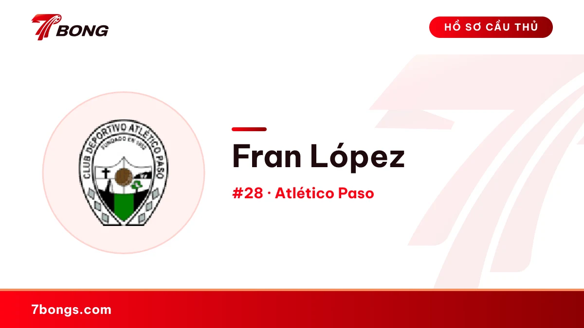 Fran López — Atlético Paso