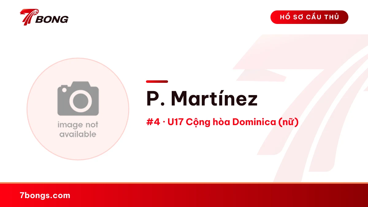 P. Martínez — U17 Cộng hòa Dominica (nữ)