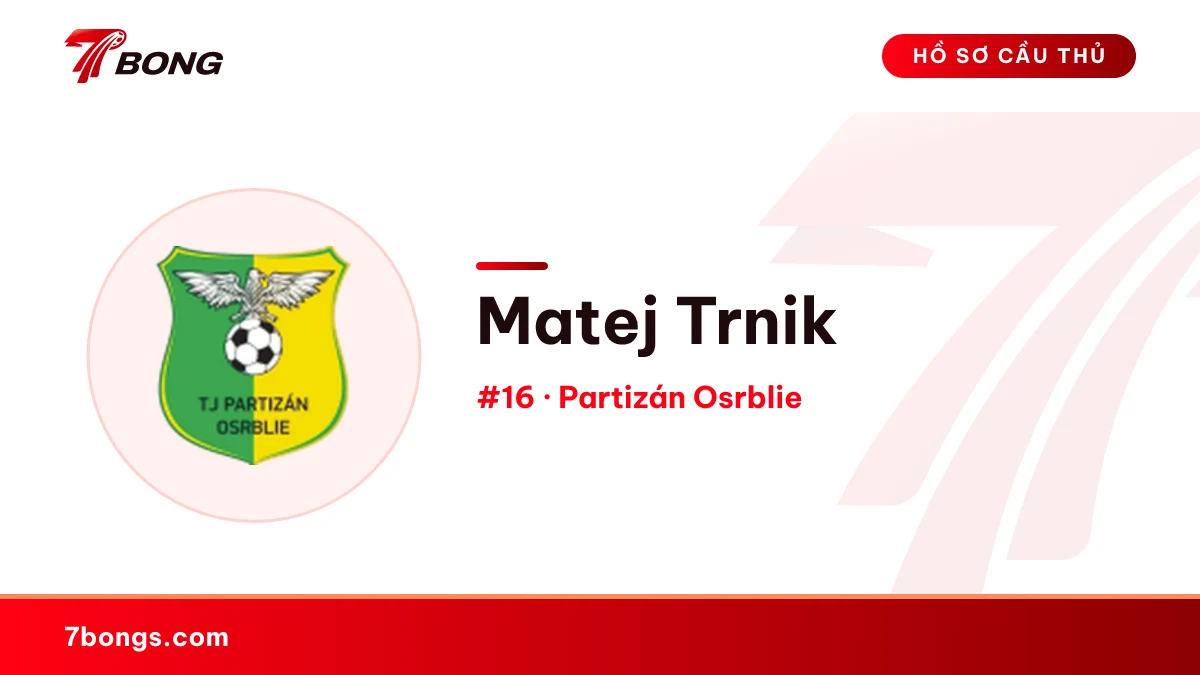 Matej Trnik — Partizán Osrblie
