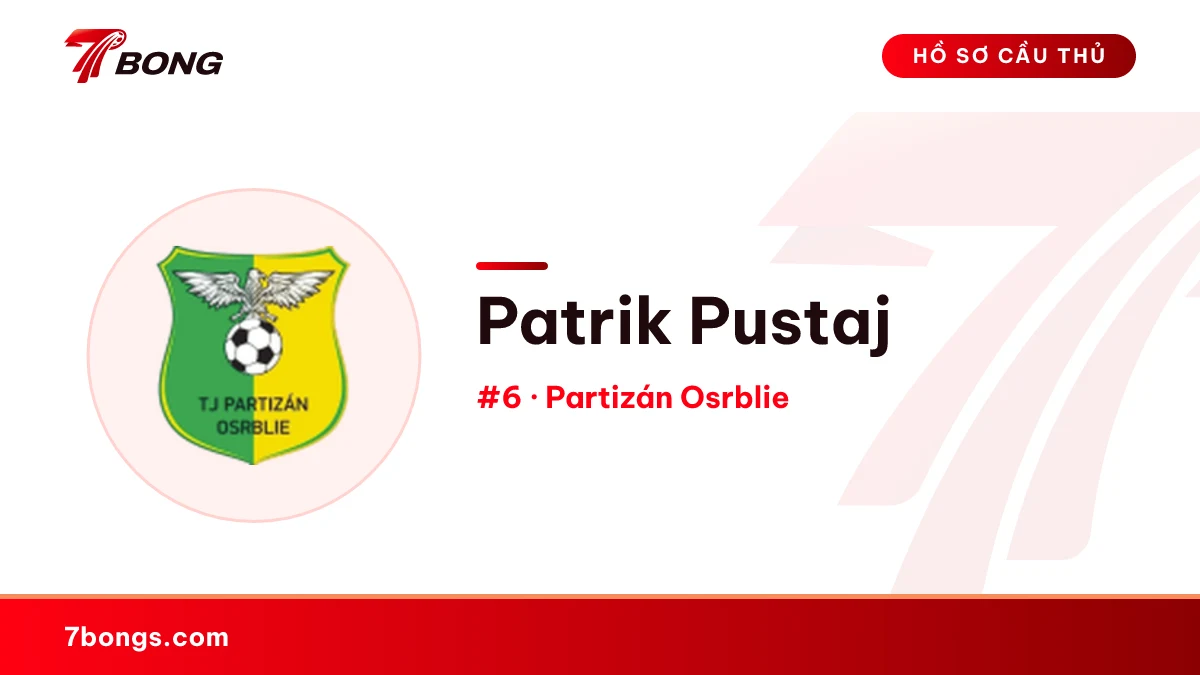 Patrik Pustaj — Partizán Osrblie