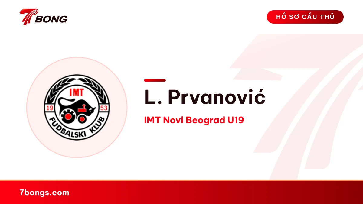 L. Prvanović — IMT Novi Beograd U19