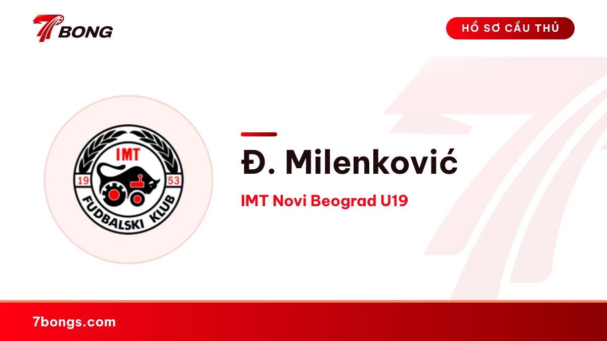 Đ. Milenković — IMT Novi Beograd U19