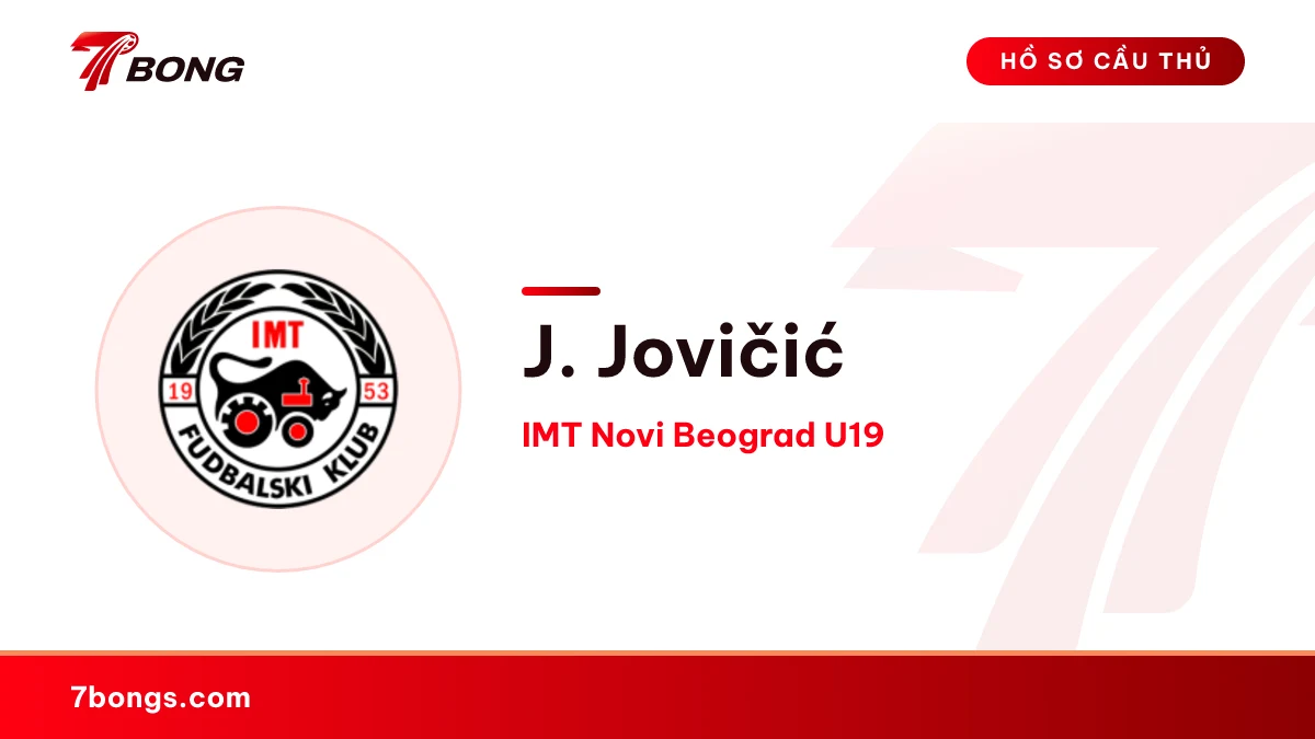 J. Jovičić — IMT Novi Beograd U19