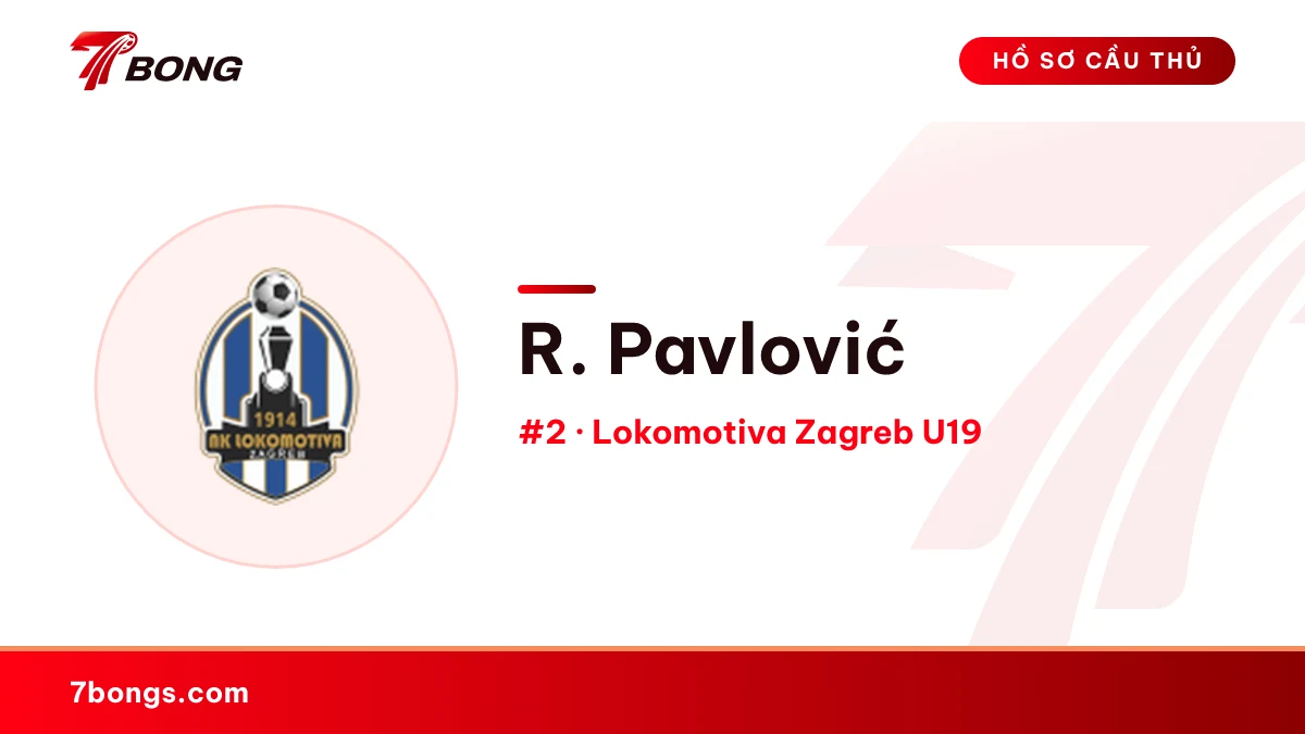 R. Pavlović — Lokomotiva Zagreb U19