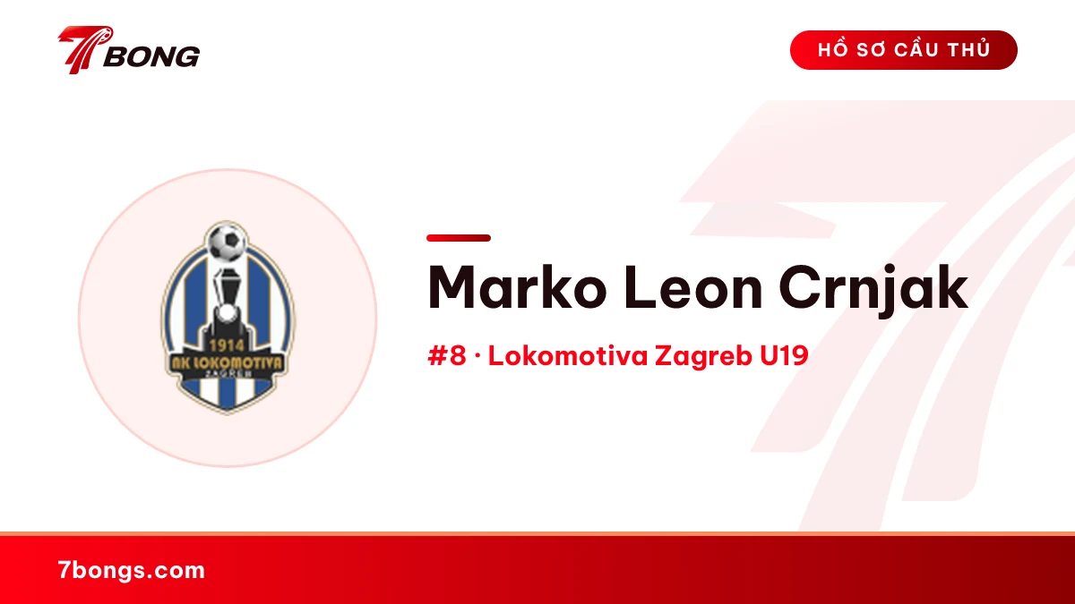 Marko Leon Crnjak — Lokomotiva Zagreb U19