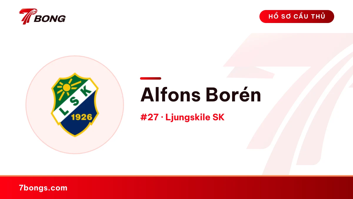 Alfons Borén — Ljungskile SK