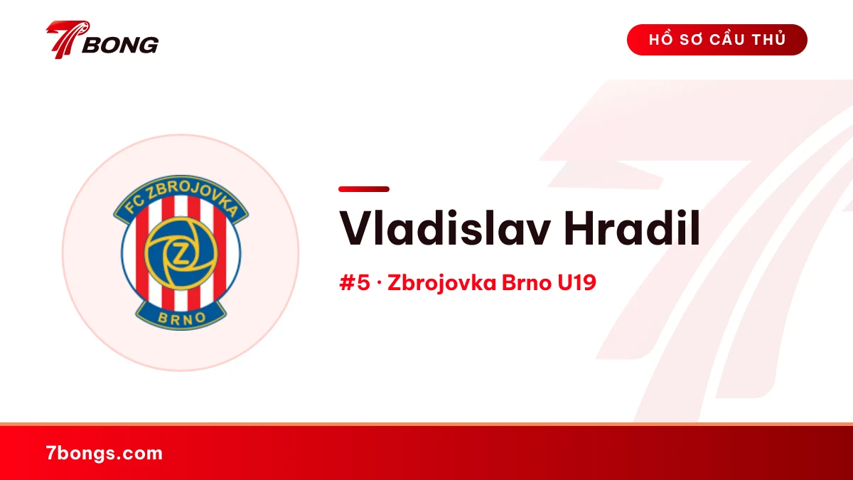 Vladislav Hradil — Zbrojovka Brno U19