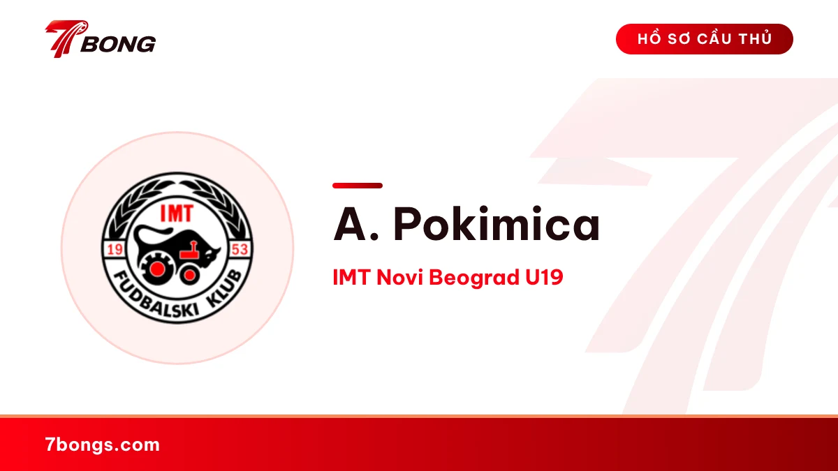 A. Pokimica — IMT Novi Beograd U19