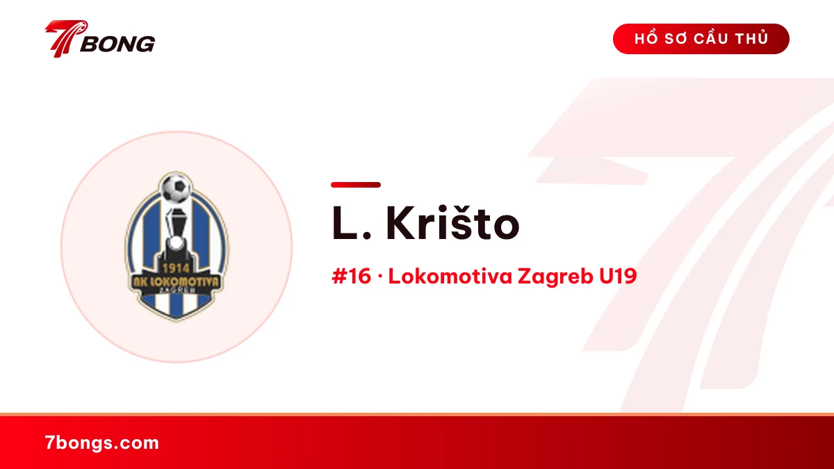 L. Krišto — Lokomotiva Zagreb U19