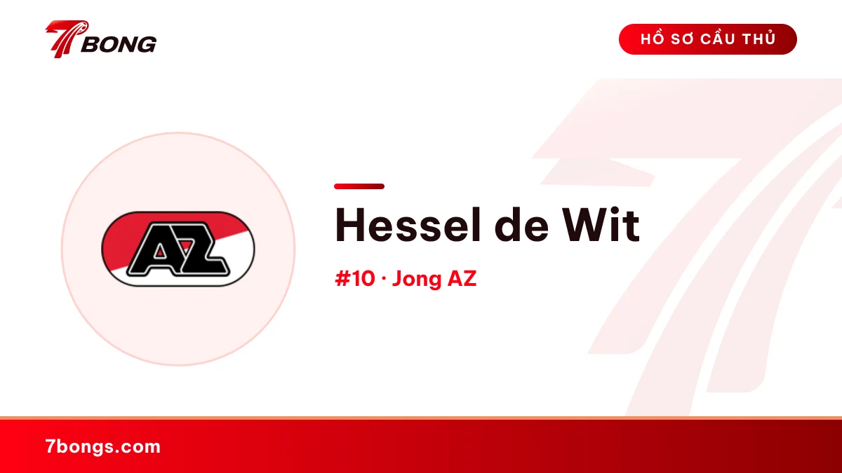 Hessel de Wit — Jong AZ