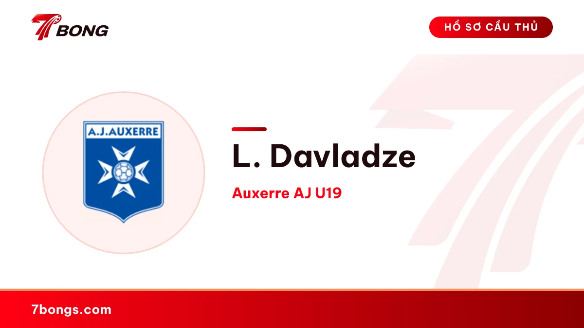 L. Davladze — Auxerre AJ U19