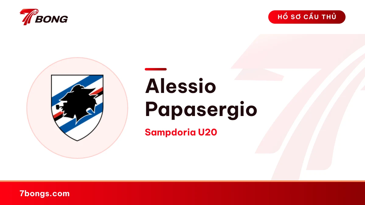 Alessio Papasergio — Sampdoria U20