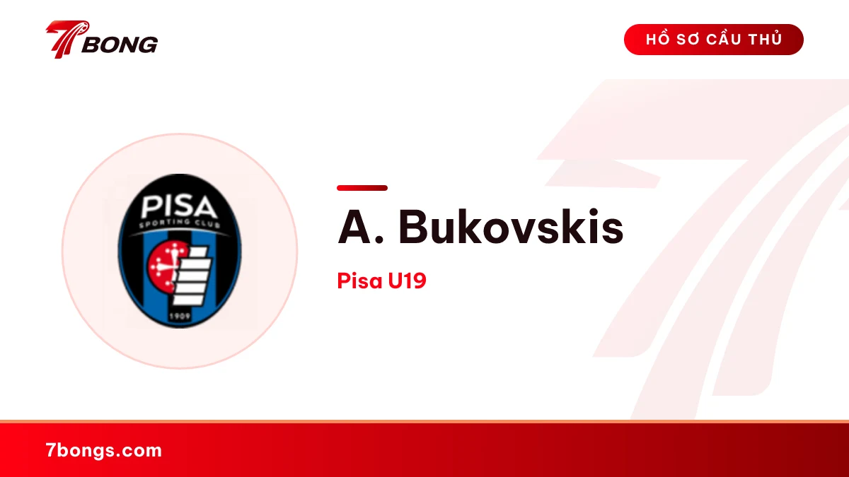 A. Bukovskis — Pisa U19