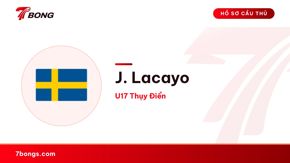 J. Lacayo — U17 Thụy Điển