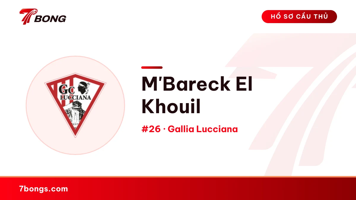 M'Bareck El Khouil — Gallia Lucciana