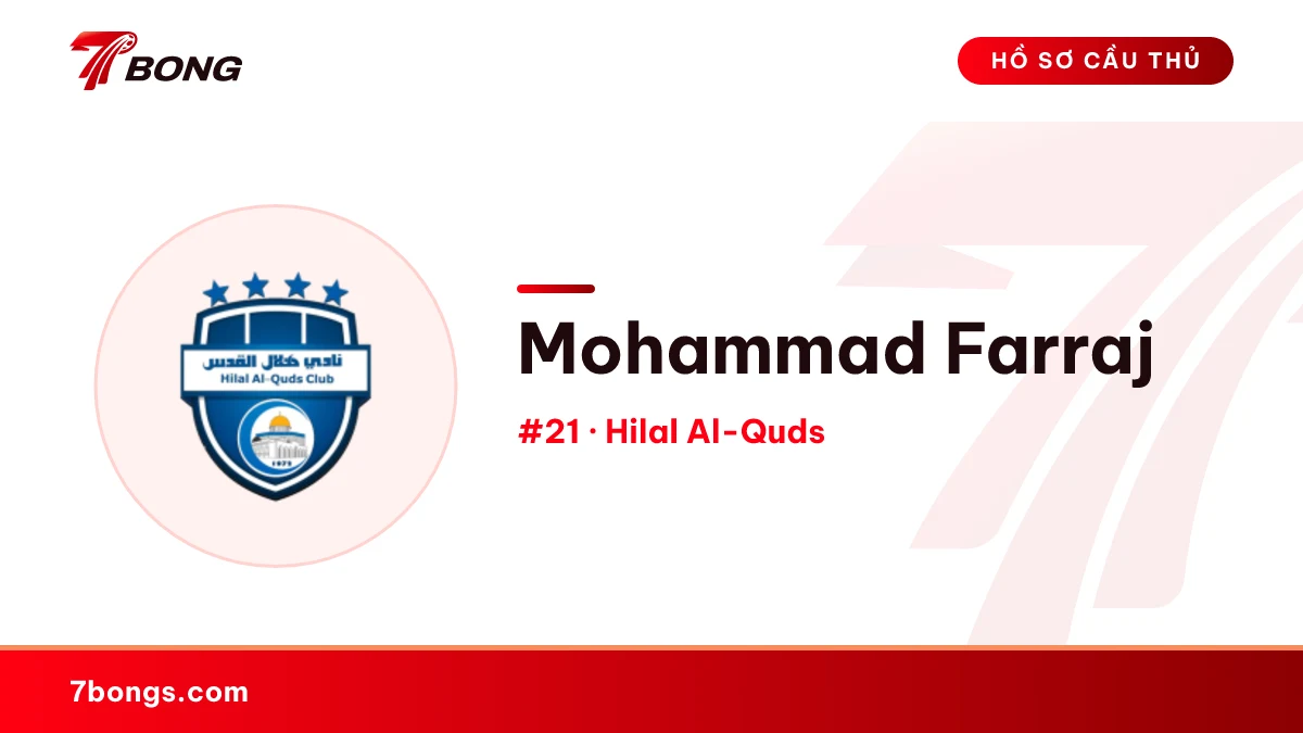 Mohammad Farraj — Hilal Al-Quds